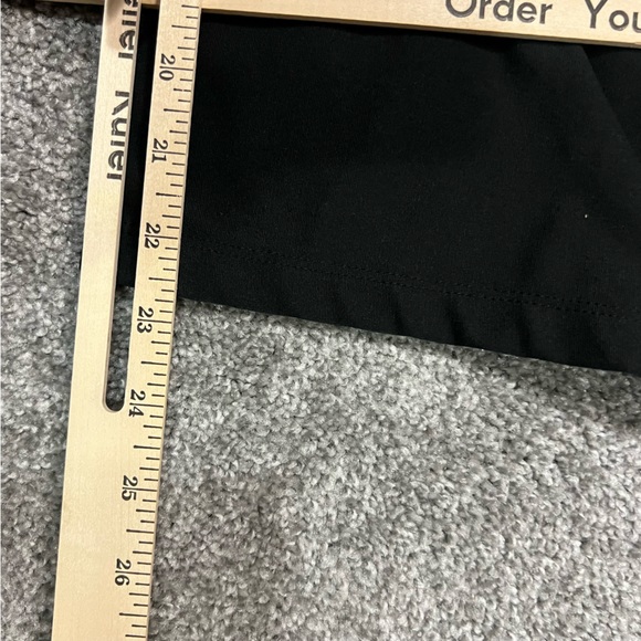 vintage nike capri pants womens medium black cropped wide leg y2k 90s - Picture 11 of 12